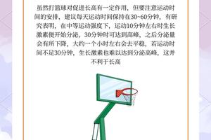  通过篮球训练增高：有效方法全解析
